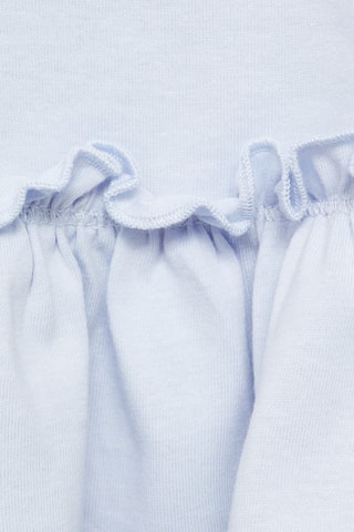 Pyjama court à volants - Bleu