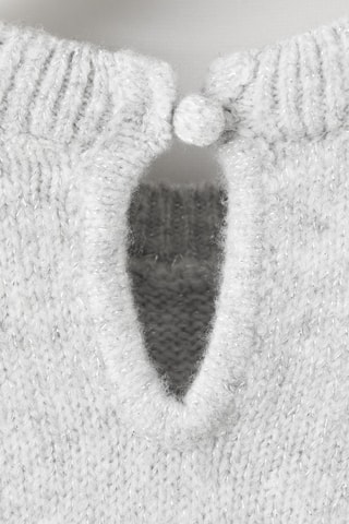 Pull lurex volants - Gris clair