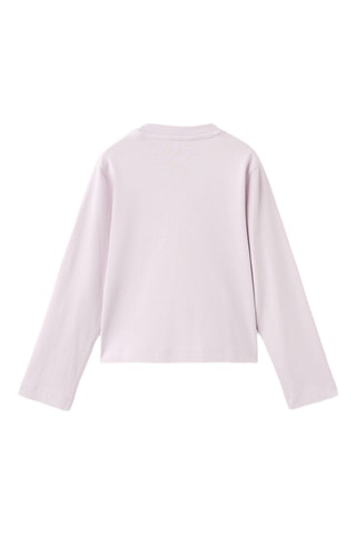 T-shirt coton imprimé - Marron clair