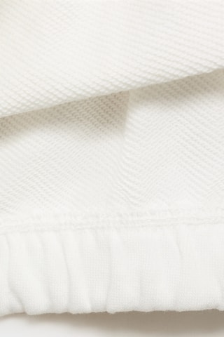 Sweat-shirt coton imprimé - Blanc