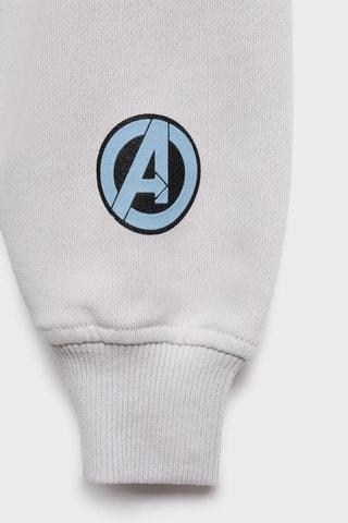 Sweat coton Avengers - Gris