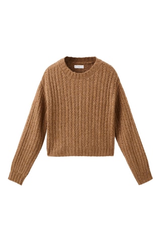 Pull grosses mailles - Camel