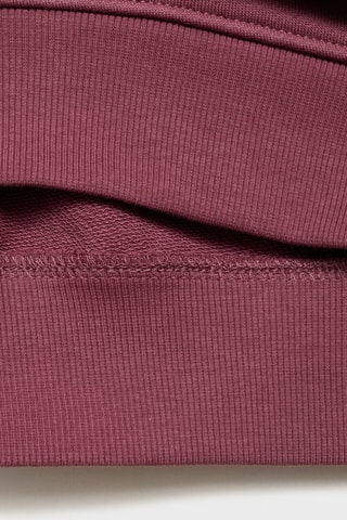Sweat-shirt imprimé capuche - Rouge