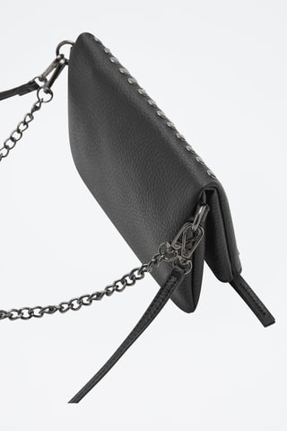 Sac porté épaule clouté - Noir