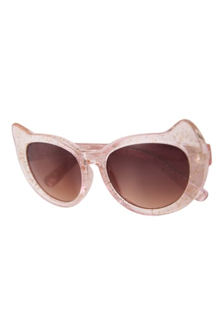 Lunettes de soleil monture maxi - Rose