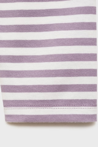 T-shirt essentiel rayé - Marron clair