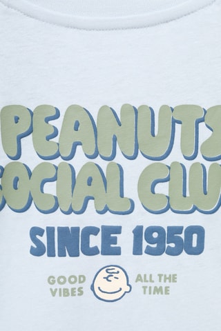 T-shirt imprimé Snoopy - Bleu