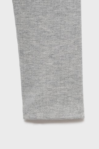T-shirt cut-out Lurex - Gris