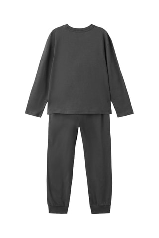 Pyjama squelette phosphorescent - Anthracite