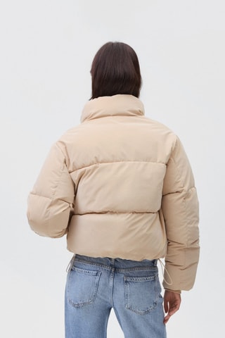 Anorak matelassé doux - Beige