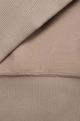 Sweater coton brodé - Marron