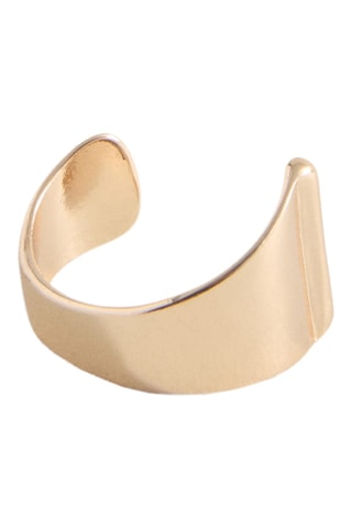 Bague motif lettre