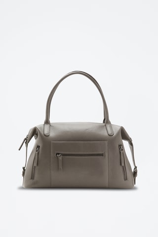 Grand sac structuré - Gris