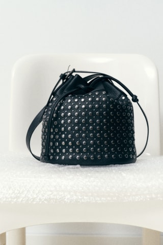 Sac seau à clous - Noir