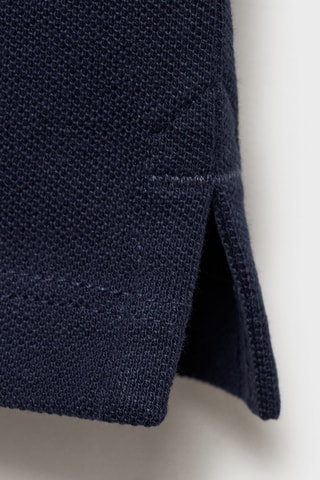 Polo col mao - Bleu
