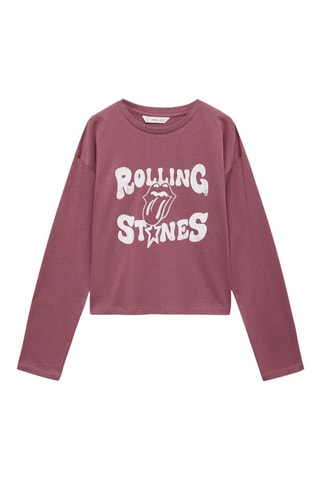 T-shirt The Rolling Stones - Violet
