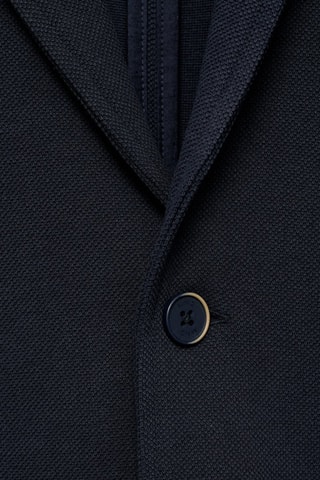 Veste en maille à poches - Bleu
