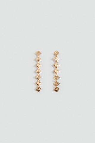 Boucles d'oreilles pendantes géométriques