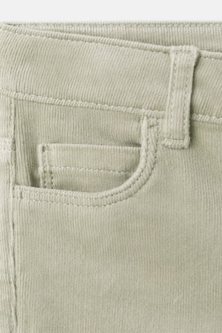 Pantalon flare velours côtelé - Vert clair