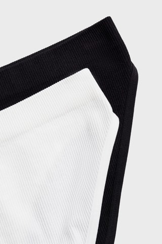 Pack 2 culottes basiques - Blanc