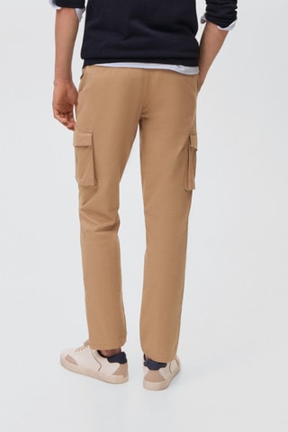 Pantalon cargo - Beige