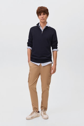Pantalon cargo - Beige
