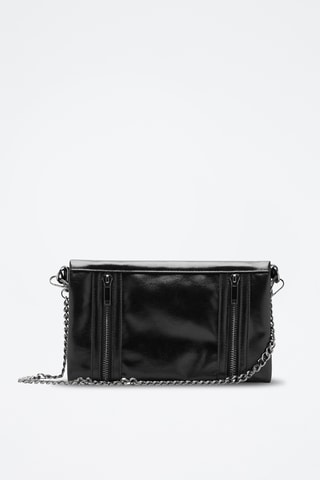Sac porté épaule simili-cuir - Noir
