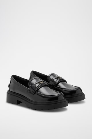 Mocassins similicuir - Noir