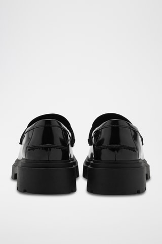 Mocassins similicuir - Noir