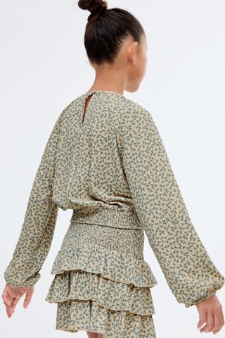 Blouse en imprimé floral - Vert