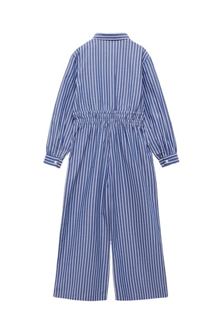 Combinaison-pantalon à rayures - Bleu