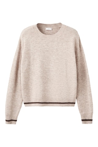Pull-over imprimé tigre - Rose