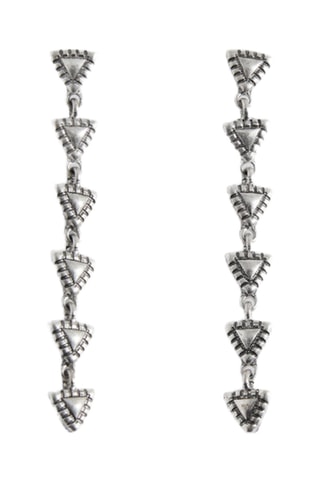 Boucles d'oreilles pendantes géométriques