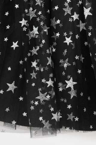 Jupe tulle étoiles - Noir