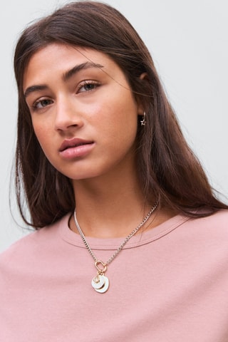 T-shirt coton ajusté - Rose