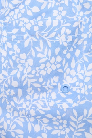 Maillot de bain imprimé fleuri - Bleu