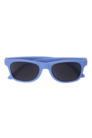 Lunettes de soleil rectangulaires - Bleu