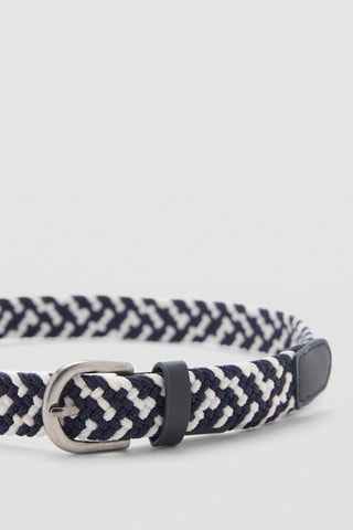 Ceinture tressée - Vert