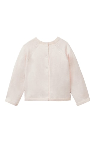 Pull-over maille coton - Rose