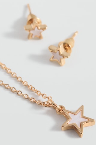 Ensemble colliers et boucles d'oreilles