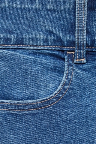 Jean flare taille basse - Bleu