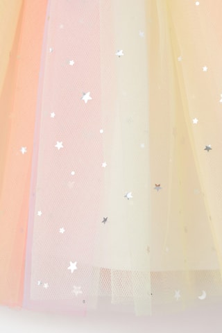 Jupe tulle fantaisie - Marron clair