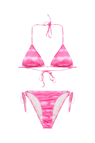Bikini tie and dye - Rose
