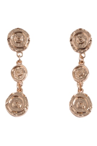 Boucles d'oreilles pendentifs pièce