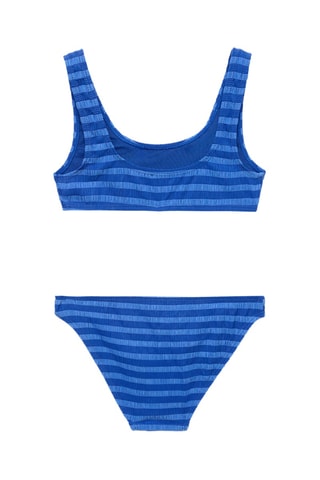Bikini rayures - Bleu
