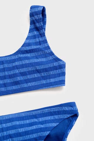 Bikini rayures - Bleu