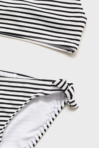 Bikini rayures - Noir