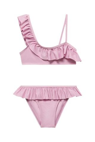 Bikini volants - Rose