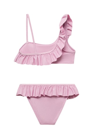 Bikini volants - Rose
