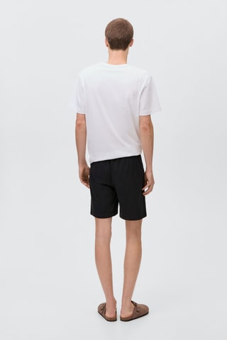 Lot pyjama court coton - Blanc